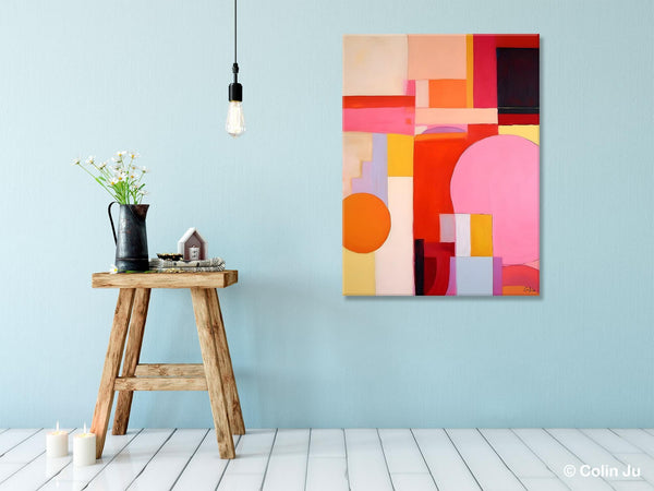 Large Wall Painting for Bedroom, Hand Painted Canvas Art, Large Modern Paintings, Original Abstract Canvas Art, Acrylic Painting on Canvas-artworkcanvas