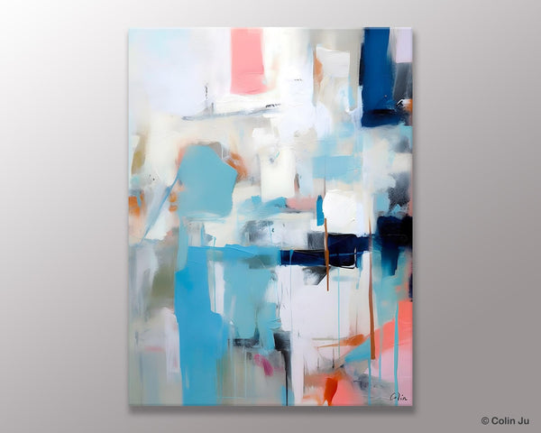 Contemporary Painting, Canvas Paintings for Dining Room, Acrylic Painting on Canvas, Extra Large Modern Wall Art, Original Abstract Painting-artworkcanvas