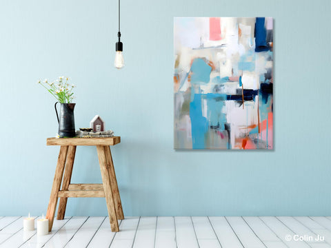Contemporary Painting, Canvas Paintings for Dining Room, Acrylic Painting on Canvas, Extra Large Modern Wall Art, Original Abstract Painting-artworkcanvas