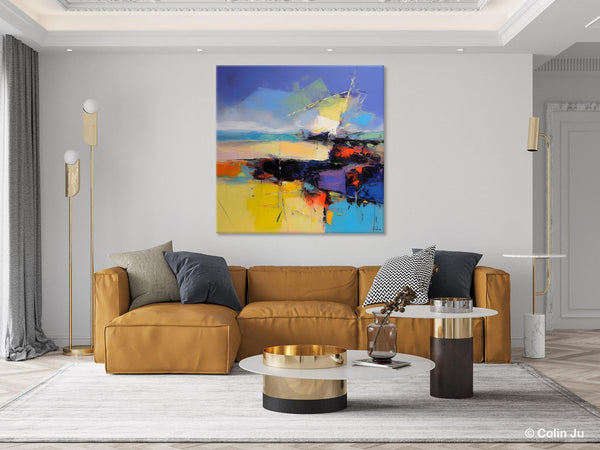 Modern Acrylic Artwork, Buy Art Paintings Online, Contemporary Canvas Art, Original Modern Paintings, Large Abstract Painting for Bedroom-artworkcanvas