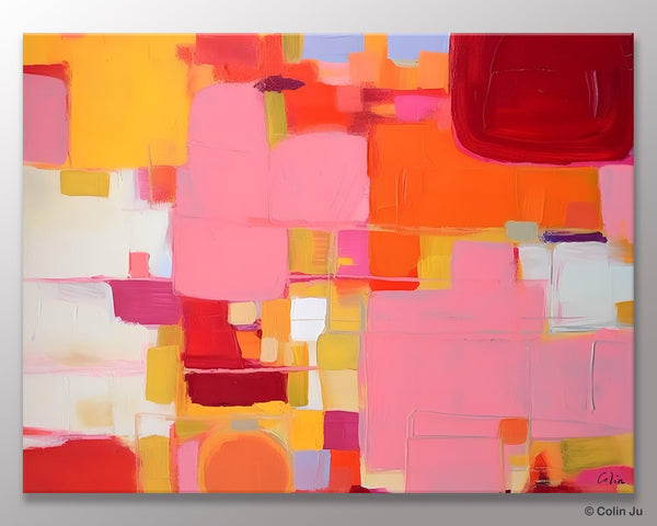 Original Acrylic Wall Art, Oversized Contemporary Acrylic Paintings, Abstract Canvas Paintings, Extra Large Canvas Painting for Living Room-artworkcanvas