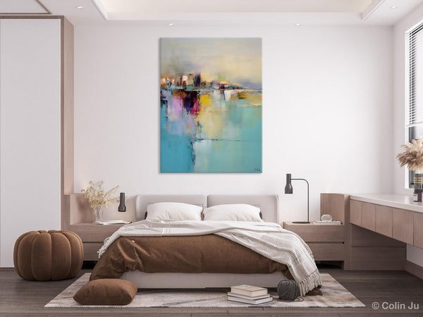 Oversized Contemporary Acrylic Paintings, Modern Abstract Paintings, Extra Large Canvas Painting for Living Room, Original Canvas Wall Art-artworkcanvas
