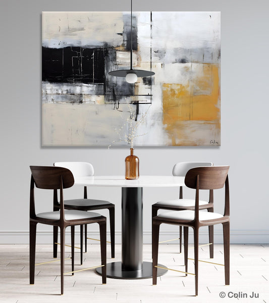 Modern Abstract Art Paintings, Extra Large Canvas Painting for Bedroom, Original Canvas Wall Art, Oversized Contemporary Acrylic Paintings-artworkcanvas