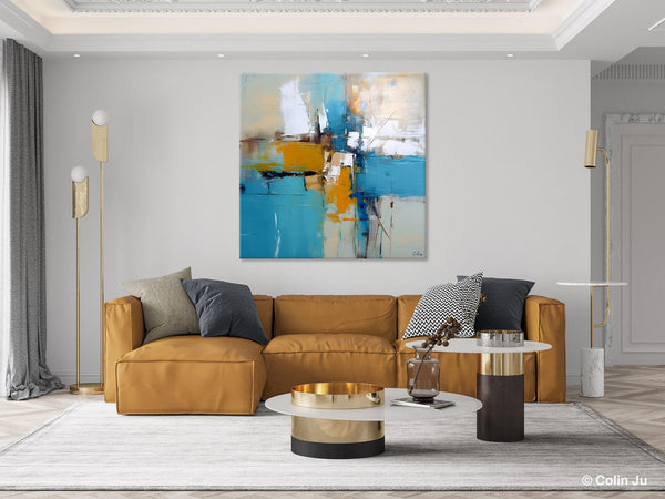 Large Abstract Painting for Bedroom, Original Modern Wall Art Paintings, Oversized Contemporary Canvas Paintings, Modern Acrylic Artwork-artworkcanvas