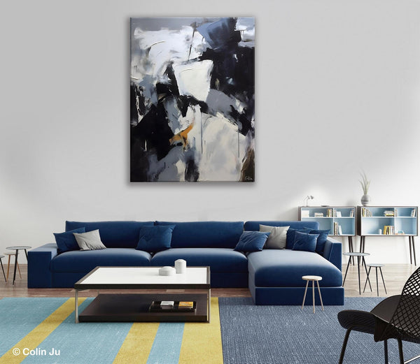 Extra Large Painting on Canvas, Contemporary Acrylic Paintings, Extra Large Canvas Paintings for Bedroom, Large Original Abstract Wall Art-artworkcanvas