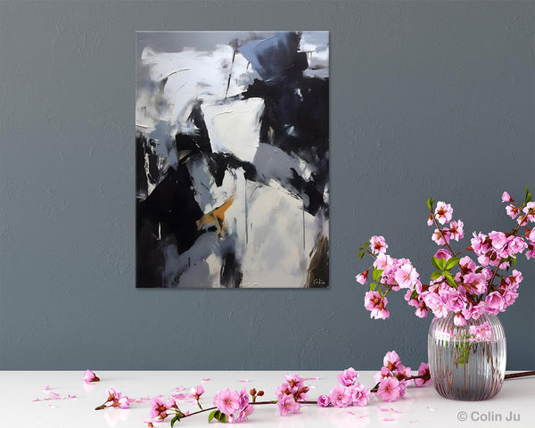 Extra Large Painting on Canvas, Contemporary Acrylic Paintings, Extra Large Canvas Paintings for Bedroom, Large Original Abstract Wall Art-artworkcanvas