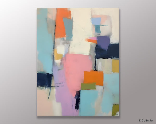Modern Paintings, Large Contemporary Wall Art, Acrylic Painting on Canvas, Extra Large Paintings for Dining Room, Original Abstract Painting-artworkcanvas