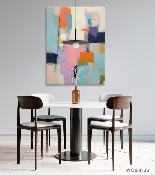 Modern Paintings, Large Contemporary Wall Art, Acrylic Painting on Canvas, Extra Large Paintings for Dining Room, Original Abstract Painting-artworkcanvas