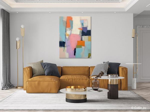 Modern Paintings, Large Contemporary Wall Art, Acrylic Painting on Canvas, Extra Large Paintings for Dining Room, Original Abstract Painting-artworkcanvas