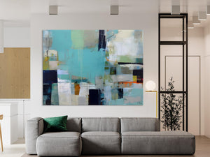 Modern Wall Art Ideas for Living Room, Extra Large Canvas Paintings, Original Abstract Painting, Impasto Art, Contemporary Acrylic Paintings-artworkcanvas