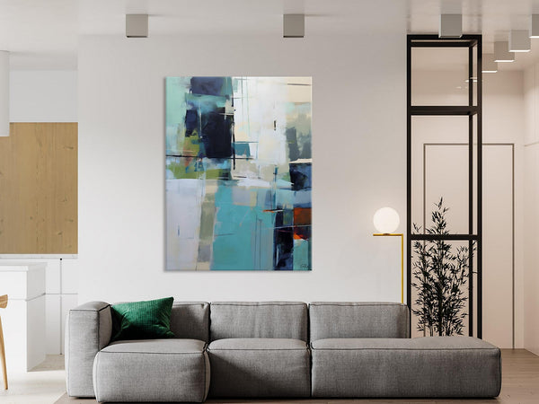 Large Contemporary Wall Art, Acrylic Painting on Canvas, Modern Paintings, Extra Large Paintings for Dining Room, Original Abstract Painting-artworkcanvas