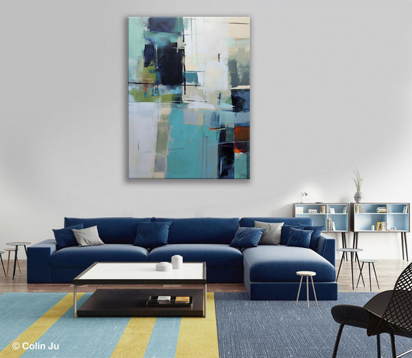 Large Contemporary Wall Art, Acrylic Painting on Canvas, Modern Paintings, Extra Large Paintings for Dining Room, Original Abstract Painting-artworkcanvas