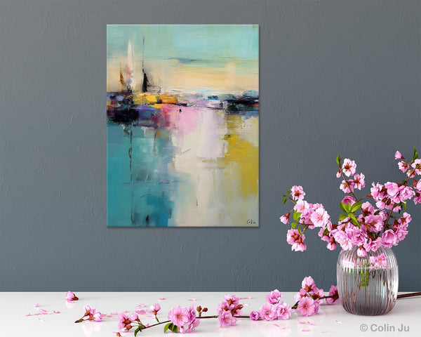 Heavy Texture Canvas Art, Abstract Paintings, Large Contemporary Wall Art, Extra Large Paintings for Living Room, Original Modern Painting-artworkcanvas