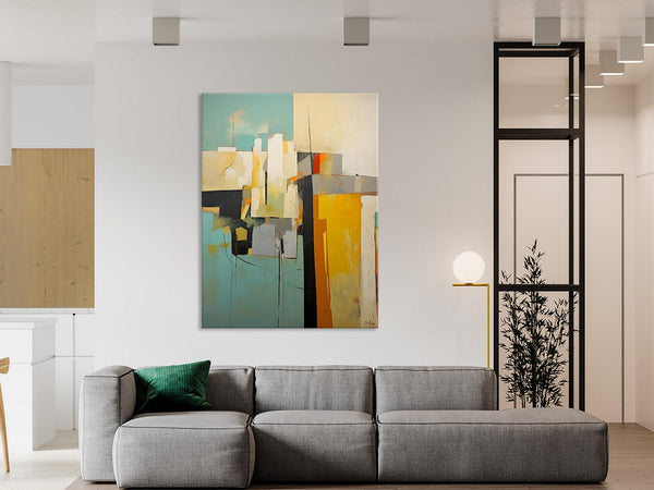 Abstract Paintings, Large Contemporary Wall Art, Extra Large Paintings for Living Room, Heavy Texture Canvas Art, Original Modern Painting-artworkcanvas