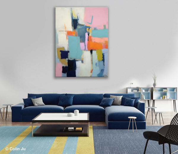 Contemporary Wall Art Paintings, Acrylic Painting on Canvas, Abstract Paintings for Bedroom, Extra Large Original Art, Buy Wall Art Online-artworkcanvas