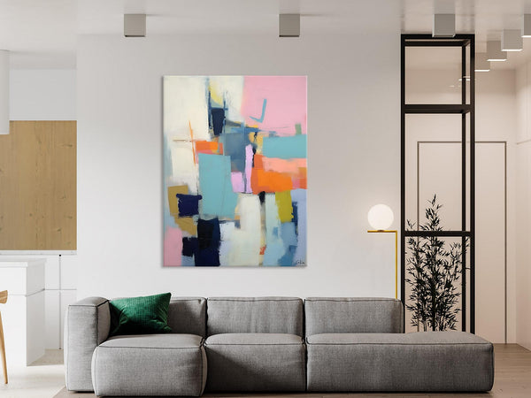 Contemporary Wall Art Paintings, Acrylic Painting on Canvas, Abstract Paintings for Bedroom, Extra Large Original Art, Buy Wall Art Online-artworkcanvas