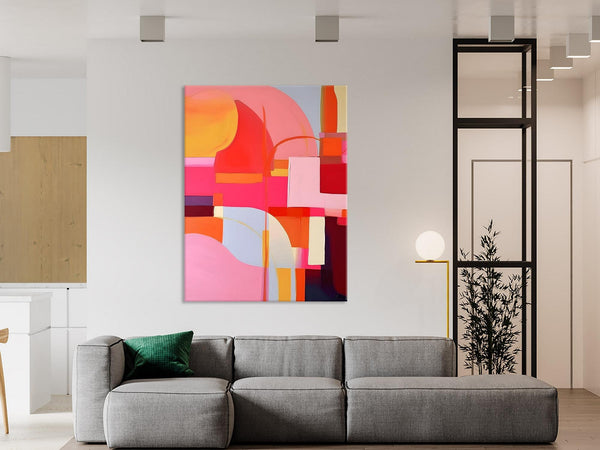 Contemporary Acrylic Painting on Canvas, Modern Wall Art Paintings, Canvas Paintings for Bedroom, Large Original Art, Buy Wall Art Online-artworkcanvas
