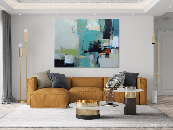 Oversized Canvas Paintings, Original Abstract Art, Large Wall Art Ideas for Living Room, Hand Painted Canvas Art, Contemporary Acrylic Art-artworkcanvas