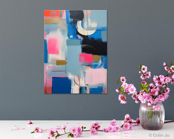 Large Painting Ideas for Living Room, Large Original Canvas Art, Contemporary Acrylic Painting on Canvas, Modern Abstract Wall Art Paintings-artworkcanvas