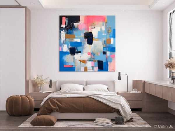 Modern Canvas Paintings, Contemporary Canvas Art, Original Modern Wall Art, Modern Acrylic Artwork, Large Abstract Painting for Dining Room-artworkcanvas