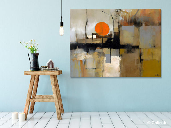 Large Wall Art Ideas for Living Room, Hand Painted Canvas Art, Oversized Canvas Paintings, Original Abstract Art, Contemporary Acrylic Art-artworkcanvas