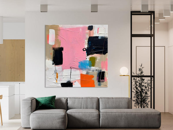 Modern Acrylic Artwork, Large Abstract Painting for Bedroom, Original Abstract Wall Art, Modern Canvas Paintings, Contemporary Canvas Art-artworkcanvas