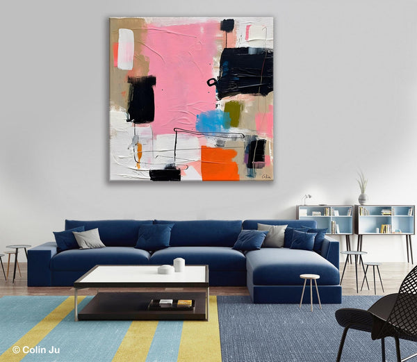 Modern Acrylic Artwork, Large Abstract Painting for Bedroom, Original Abstract Wall Art, Modern Canvas Paintings, Contemporary Canvas Art-artworkcanvas