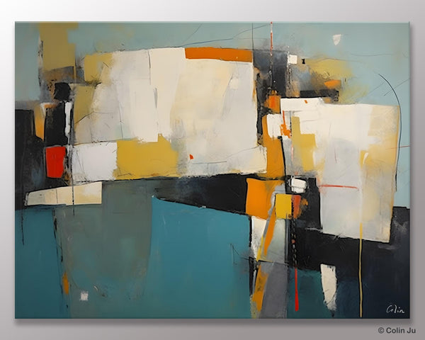 Hand Painted Canvas Art, Large Wall Art Ideas for Living Room, Oversized Canvas Paintings, Original Abstract Art, Contemporary Acrylic Art-artworkcanvas