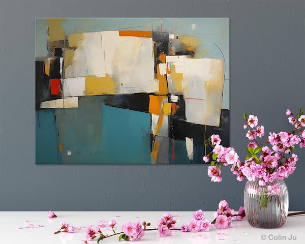 Hand Painted Canvas Art, Large Wall Art Ideas for Living Room, Oversized Canvas Paintings, Original Abstract Art, Contemporary Acrylic Art-artworkcanvas