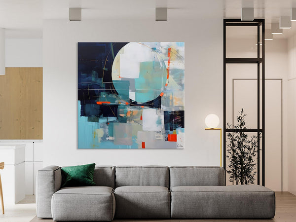Large Abstract Painting for Bedroom, Modern Acrylic Artwork, Original Abstract Wall Art, Modern Canvas Paintings, Contemporary Canvas Art-artworkcanvas
