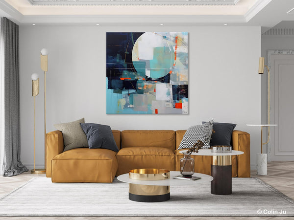 Large Abstract Painting for Bedroom, Modern Acrylic Artwork, Original Abstract Wall Art, Modern Canvas Paintings, Contemporary Canvas Art-artworkcanvas