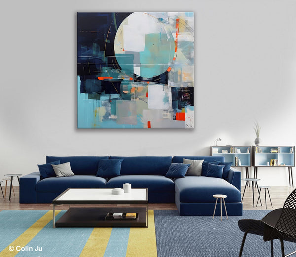 Large Abstract Painting for Bedroom, Modern Acrylic Artwork, Original Abstract Wall Art, Modern Canvas Paintings, Contemporary Canvas Art-artworkcanvas