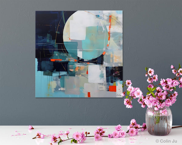 Large Abstract Painting for Bedroom, Modern Acrylic Artwork, Original Abstract Wall Art, Modern Canvas Paintings, Contemporary Canvas Art-artworkcanvas