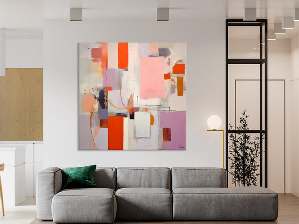 Original Abstract Wall Art, Modern Canvas Paintings, Large Abstract Painting for Bedroom, Modern Acrylic Artwork, Contemporary Canvas Art-artworkcanvas