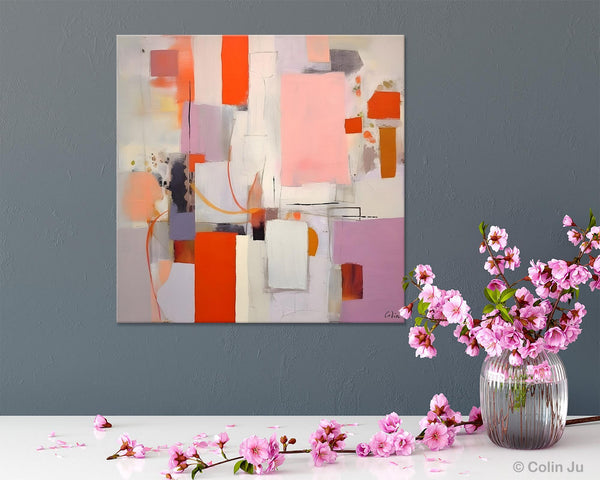 Original Abstract Wall Art, Modern Canvas Paintings, Large Abstract Painting for Bedroom, Modern Acrylic Artwork, Contemporary Canvas Art-artworkcanvas