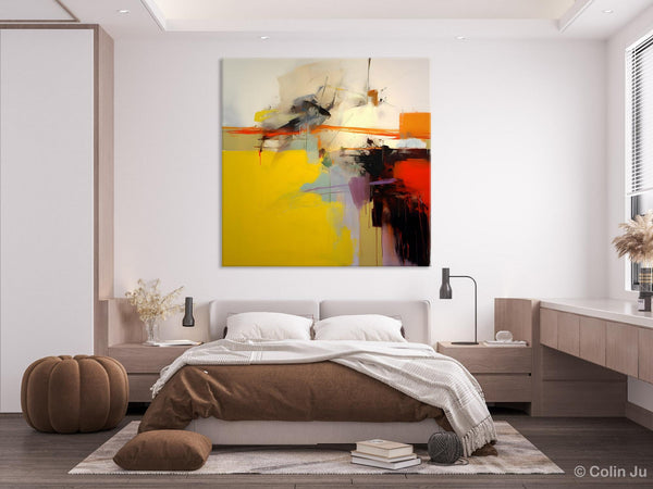 Modern Canvas Art Paintings, Contemporary Canvas Art, Original Modern Wall Art, Modern Acrylic Artwork, Large Abstract Paintings for Bedroom-artworkcanvas