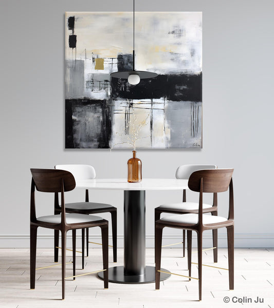 Contemporary Canvas Art for Bedroom, Modern Acrylic Artwork, Original Modern Paintings, Heavy Texture Canvas Art, Large Abstract Paintings-artworkcanvas