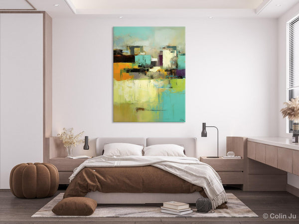 Contemporary Wall Art Paintings, Abstract Wall Paintings, Extra Large Paintings for Dining Room, Hand Painted Canvas Art, Original Artowrk-artworkcanvas