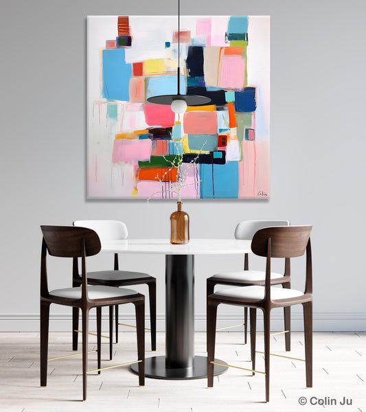 Modern Canvas Paintings, Large Abstract Art for Bedroom, Original Abstract Wall Art, Simple Modern Acrylic Artwork, Contemporary Canvas Art-artworkcanvas