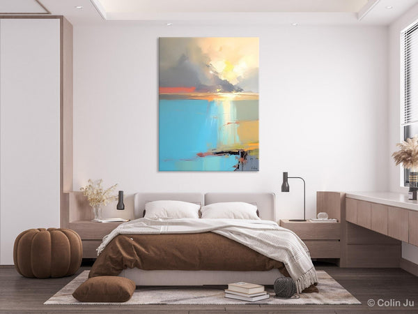 Contemporary Acrylic Painting on Canvas, Large Original Artwork, Large Landscape Paintings for Living Room, Modern Canvas Art Paintings-artworkcanvas