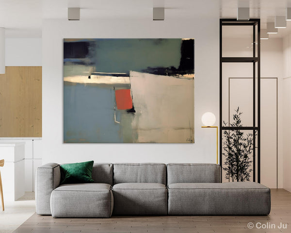 Huge Abstract Painting for Bedroom, Large Original Abstract Wall Art, Oversized Contemporary Acrylic Paintings, Abstract Paintings on Canvas-artworkcanvas