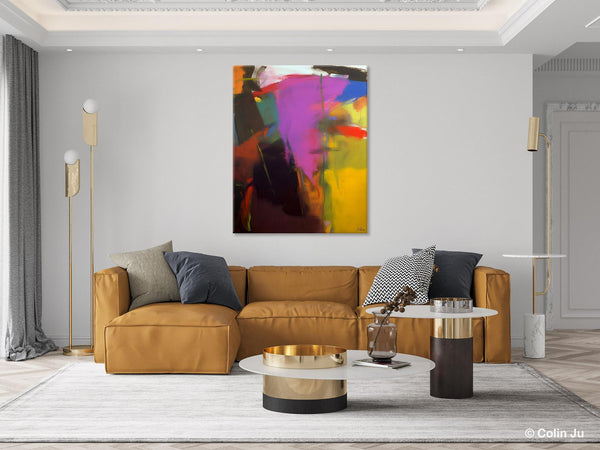 Large Original Abstract Wall Art, Contemporary Acrylic Paintings, Extra Large Abstract Painting for Dining Room, Abstract Painting on Canvas-artworkcanvas