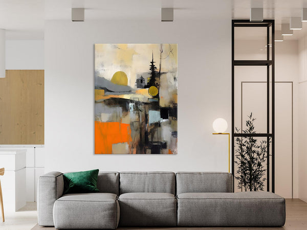 Original Canvas Art, Contemporary Acrylic Painting on Canvas, Large Wall Art Painting for Bedroom, Oversized Modern Abstract Wall Paintings-artworkcanvas