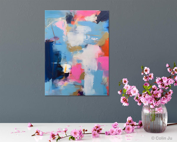 Oversized Modern Abstract Wall Paintings, Original Canvas Art, Contemporary Acrylic Painting on Canvas, Large Wall Art Painting for Bedroom-artworkcanvas