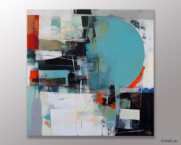 Modern Acrylic Artwork, Original Modern Paintings, Contemporary Canvas Art for Bedroom, Heavy Texture Canvas Art, Large Abstract Paintings-artworkcanvas