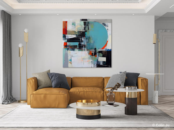 Modern Acrylic Artwork, Original Modern Paintings, Contemporary Canvas Art for Bedroom, Heavy Texture Canvas Art, Large Abstract Paintings-artworkcanvas