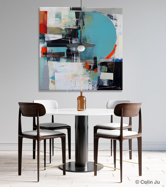 Modern Acrylic Artwork, Original Modern Paintings, Contemporary Canvas Art for Bedroom, Heavy Texture Canvas Art, Large Abstract Paintings-artworkcanvas