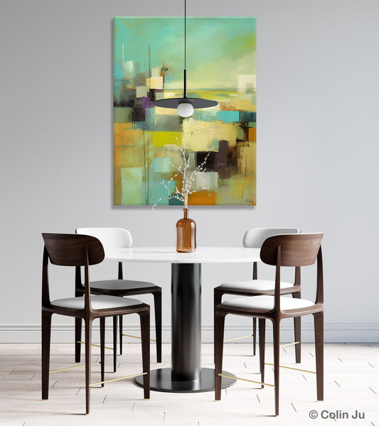 Original Canvas Art, Contemporary Acrylic Painting on Canvas, Large Wall Art Painting for Bedroom, Oversized Modern Abstract Wall Paintings-artworkcanvas