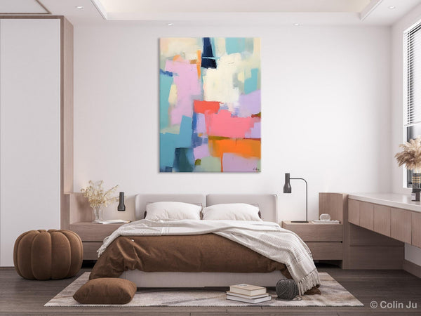 Contemporary Paintings on Canvas, Large Wall Art Painting for Dining Room, Original Abstract Wall Art, Oversized Abstract Wall Art Paintings-artworkcanvas
