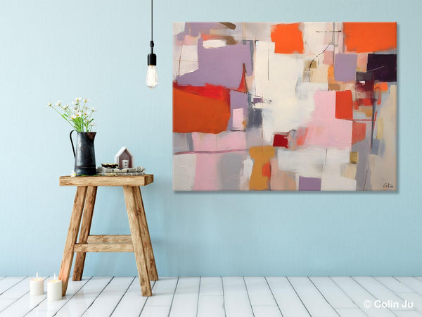 Acrylic Paintings on Canvas, Large Original Abstract Art, Contemporary Acrylic Painting on Canvas, Oversized Modern Abstract Wall Paintings-artworkcanvas